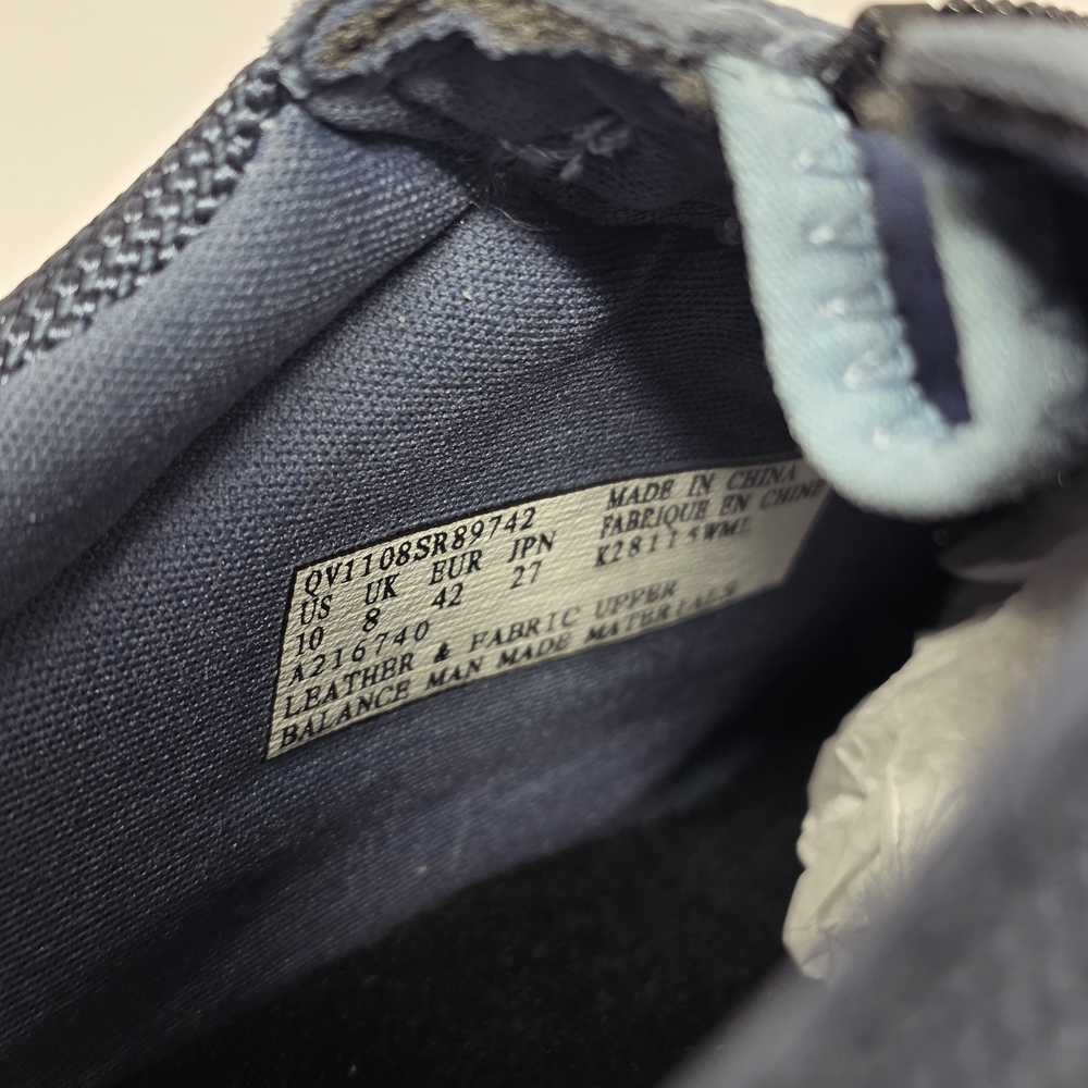 NIB Ryka Blue Slip-On Zipper/Duck Shoe with Suede  Water-Resistent Women's Sz 10 - Picture 4 of 8